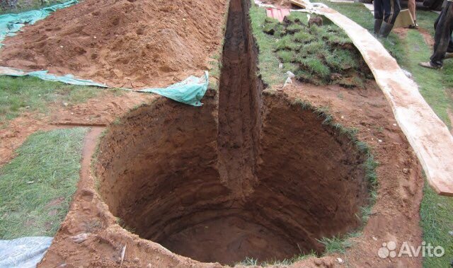 Копка/канализации/жб кольца