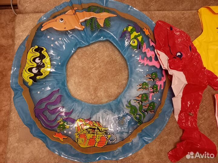 Жилет, нарукавники, круг для плавания