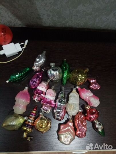 Елочные игрушки СССР