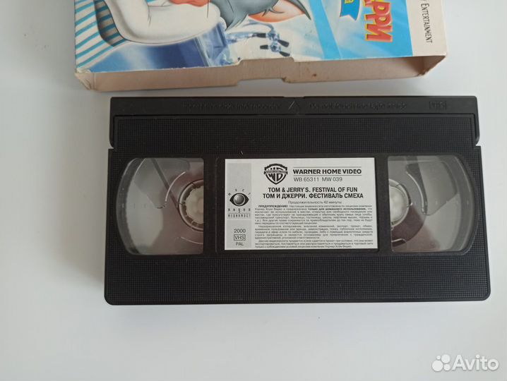 Видеокассета VHS Том и Джерри Фестиваль смеха