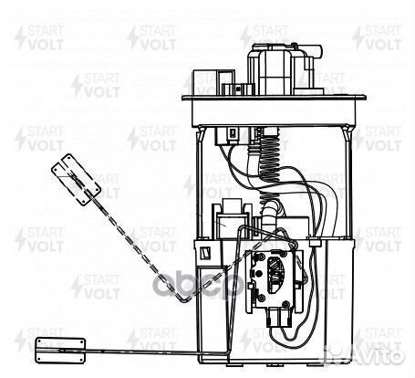 Модуль топливного насоса startvolt SFM 2520 SFM