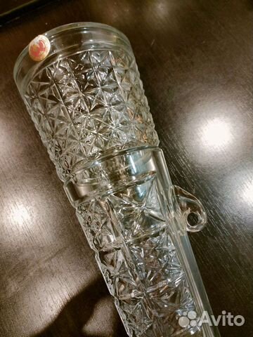 Хрустальный рог. Винтаж. СССР Дядьково