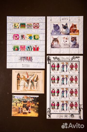 Марки и блоки марок иностранные