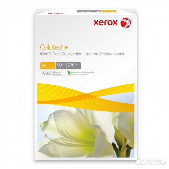 Бумага A4 xerox Colotech Plus 90 г 500 л 003R98837