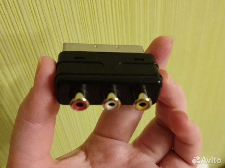 Переходник для видеоустройств скарт scart