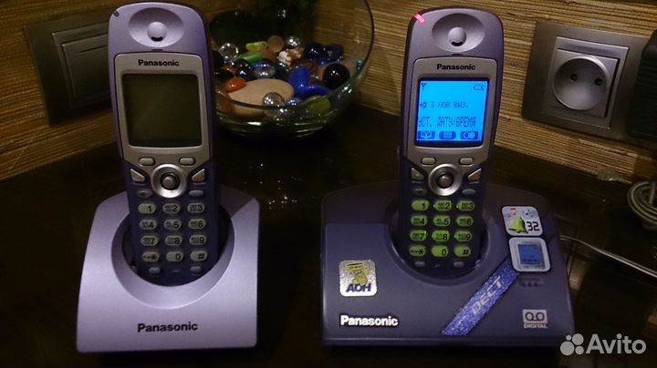 Радиотелефон Panasonic KX-TCD510RUV+дополн. трубка