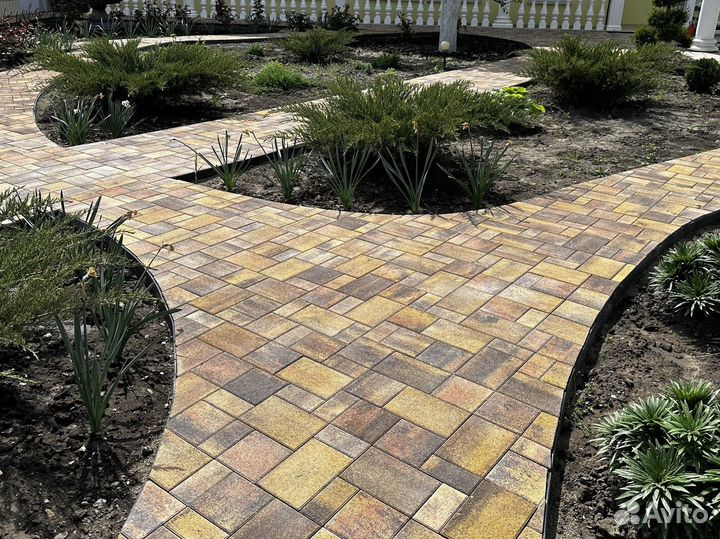 Тротуарная плитка Крупноформатная