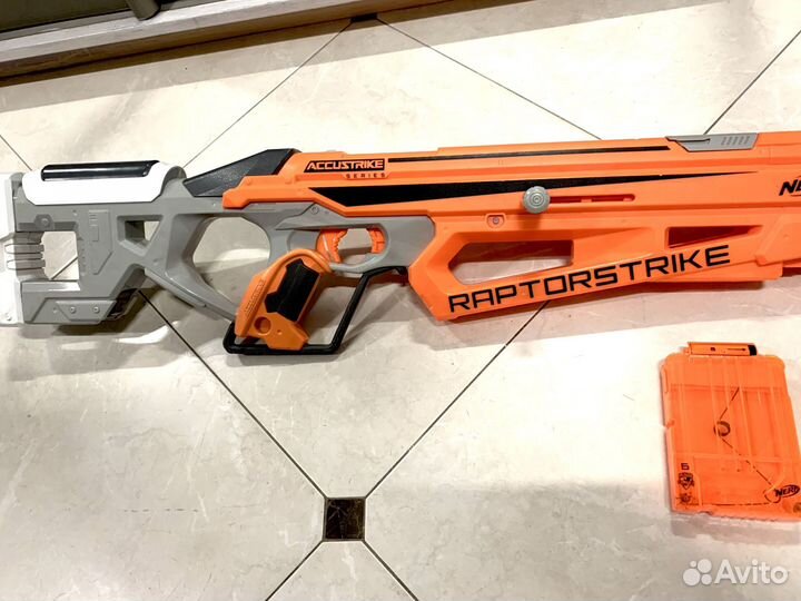 Бластер Nerf Accustrike Raptorstrike, онигинал