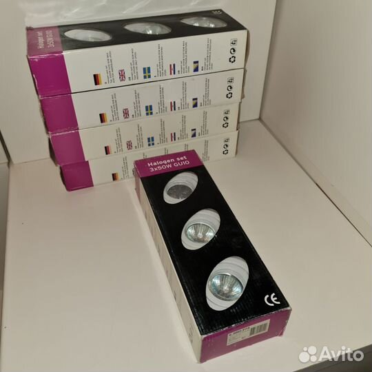 Светильники точечные, Германия, поворотные, новые