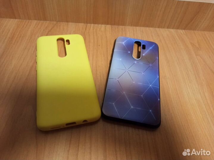 2 чехла xiaomi redmi note 8 pro