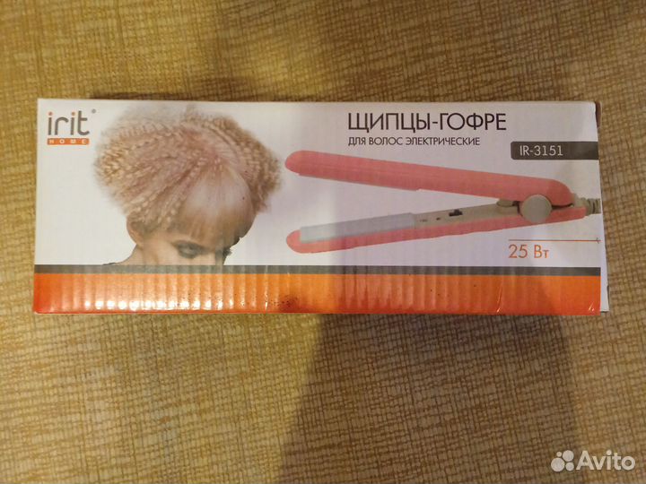 Щипцы гофре irit