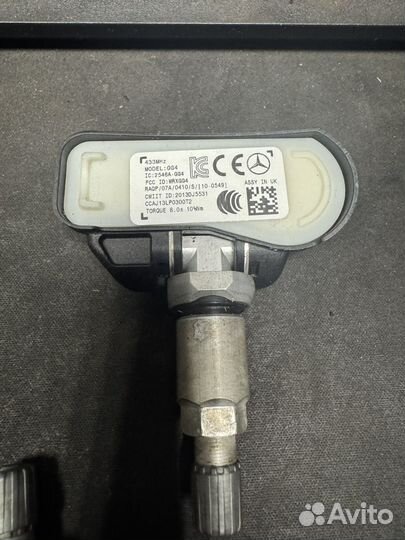 Датчики давления в шинах mercedes