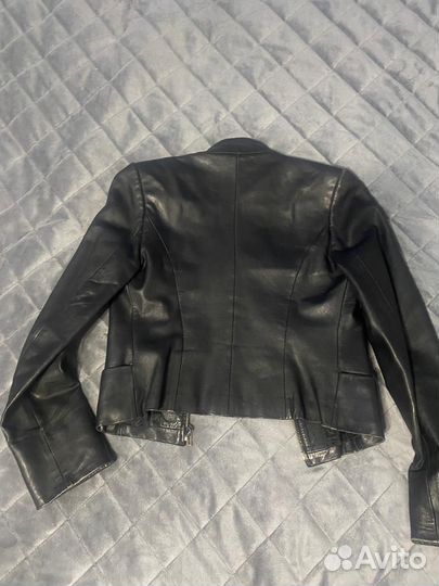 Куртка кожаная женская
