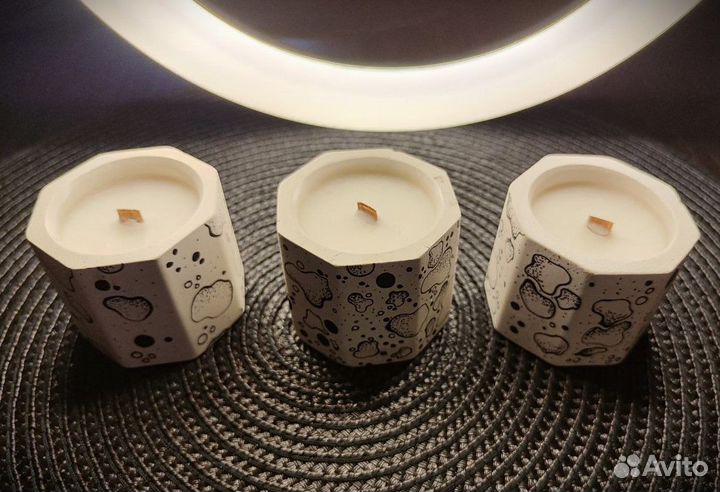 Соево-кокосовые свечи moontime