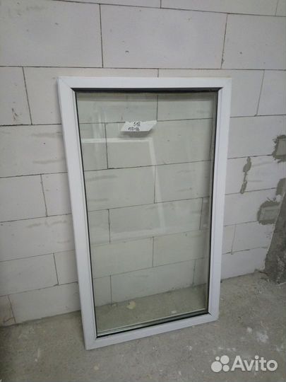 Окна пластиковые глухие бу (размеры в описании)