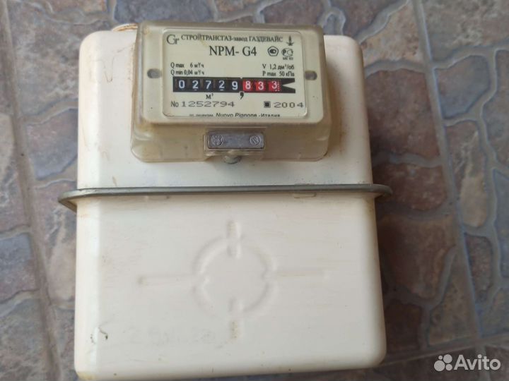 Счётчик газовый NPM-G4