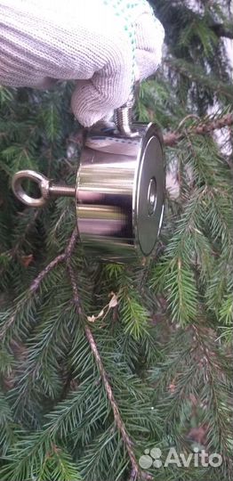 Поисковый магнит двухсторонний 2 f 100