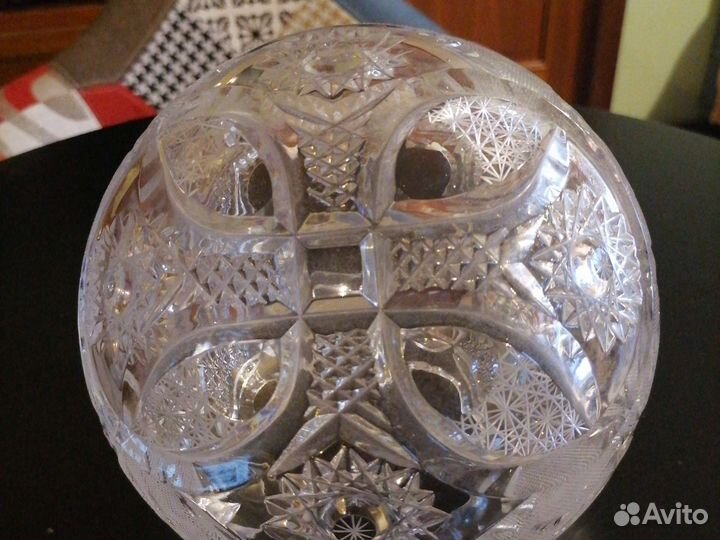 Хрустальный шар, салатник, конфетница, СССР