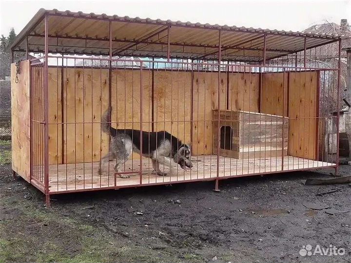 Вольер для собак уличный