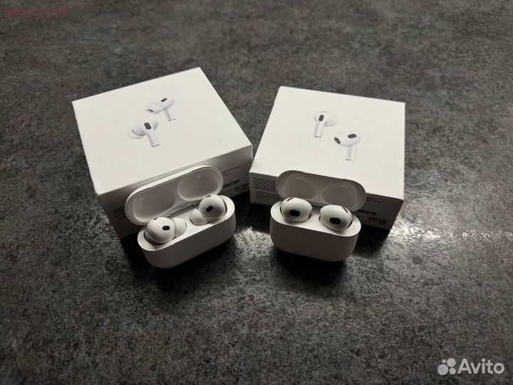Наушники Airpods 4/Pro2 Premium + гироскоп