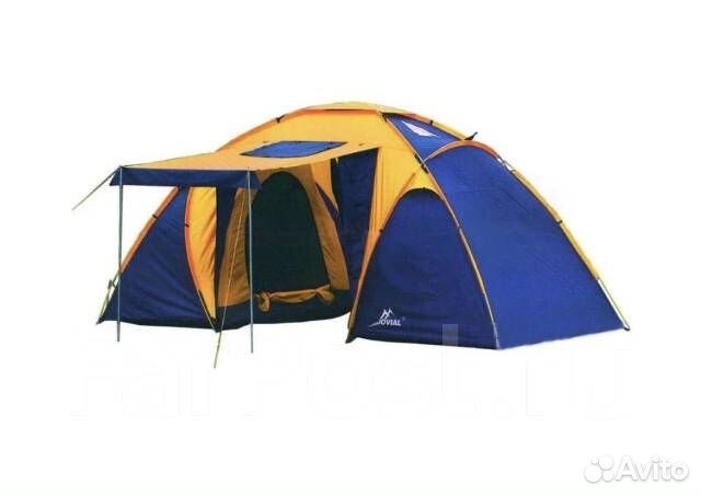 Палатка 4х местная с тамбуром