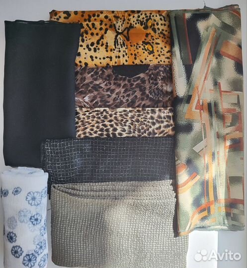 Женские легкие шарфики, платки, шапки