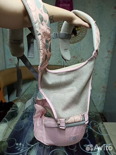 Переноска для детей кенгуру + хипсит