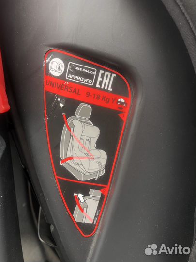Детское автокресло 9-18 кг