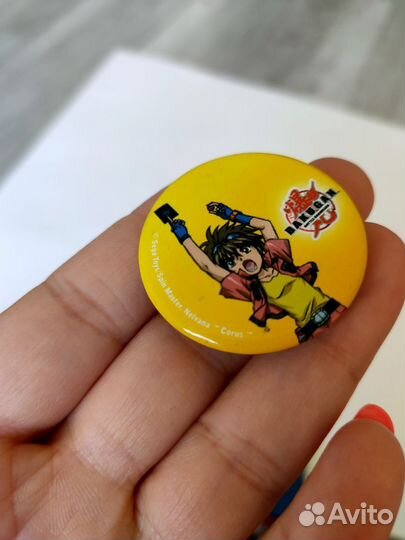 Значок на одежду пин бакуган bakugan