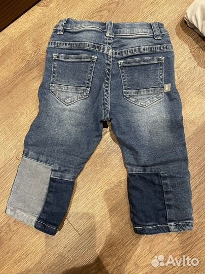 Джинсы для мальчика 80 gulliver