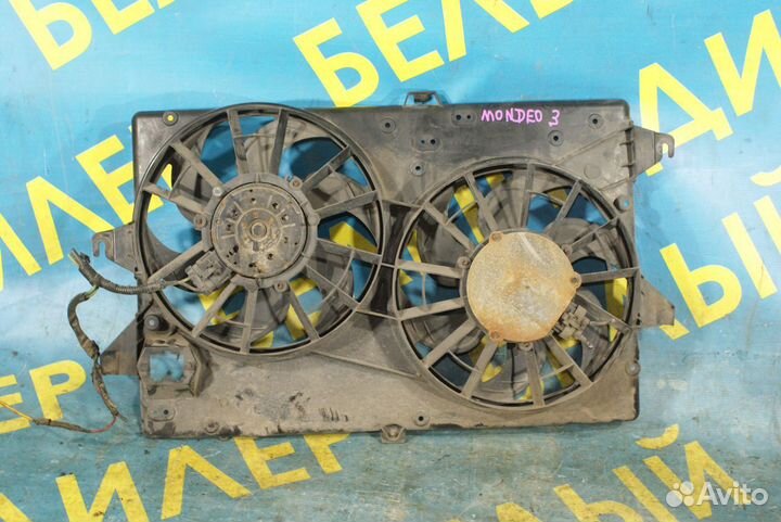 Диффузор вентилятор радиатора Ford Mondeo 3