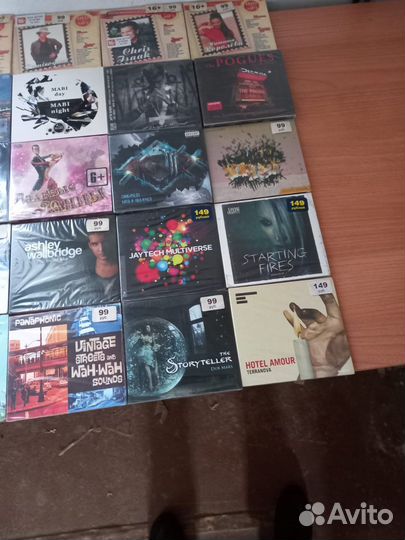 Коллекция музыки в фомате CD, MP3