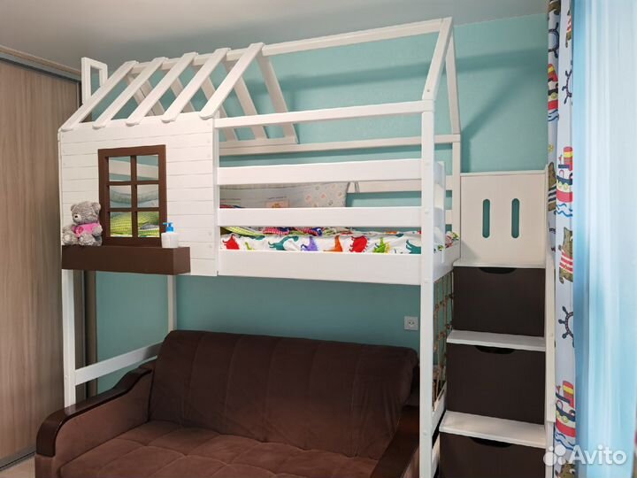 Детская кровать новая с бортиком