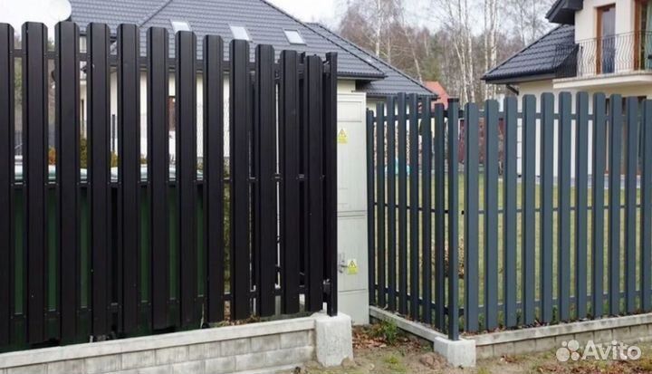 Забор металлический качественно качественно