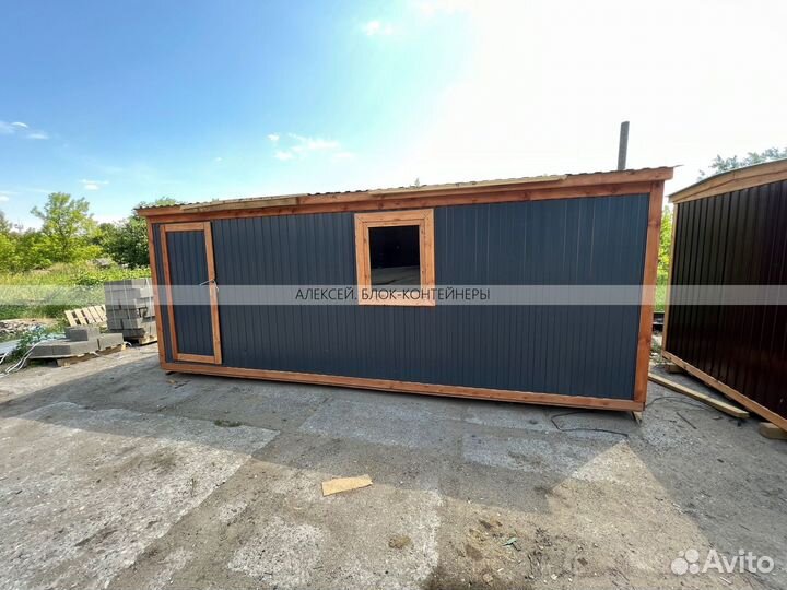 Бытовка металлическая хоз блок / С гарантией