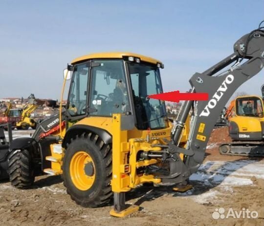 Стекло заднее Volvo BL61 BL71