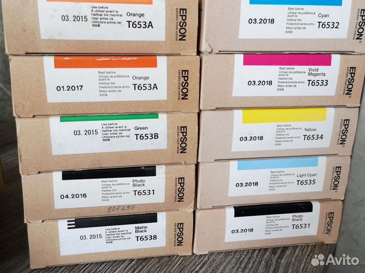 Картриджи Epson T6531