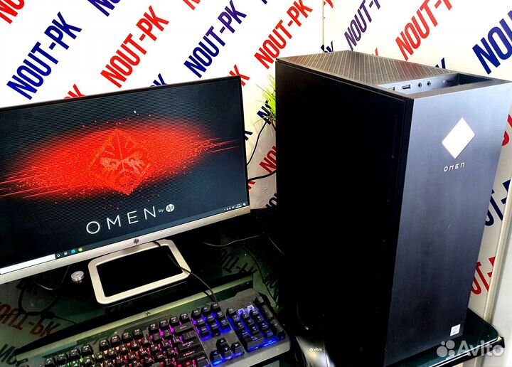 Игровой пк HP omen I5 10400F/RTX2060/24гб