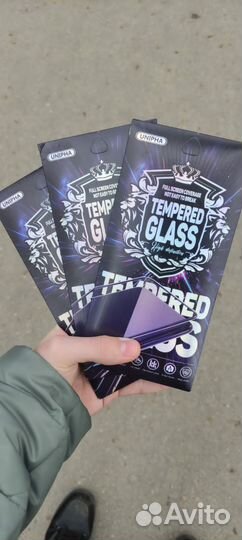 Защитное стекло на poco x3 и poco x 3 pro