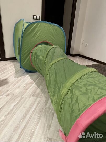 Палатка lkea с игровым тоннелем