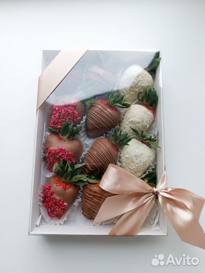 Клубника в бельгийском шоколаде