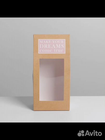 Подарочная коробка, Dreams, 9 х 19 х 6 см, новая