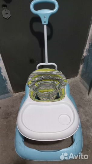 Ходунки детские с родительской ручкой