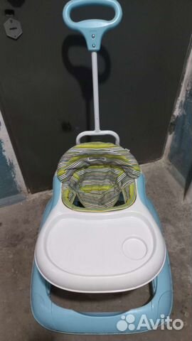 Ходунки детские с родительской ручкой