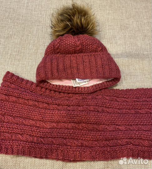 Шапка и снуд для девочки