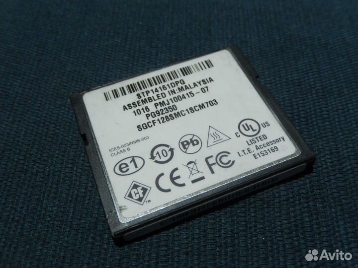 Карта памяти CF CompactFlash 128Mb Cisco