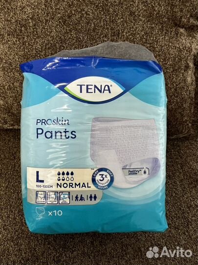 Подгузники трусики для взрослых р.L tena