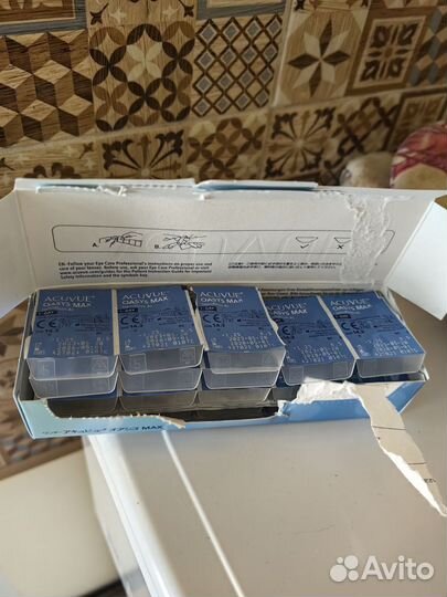 1,25 Линзы контактные acuvue oasys max