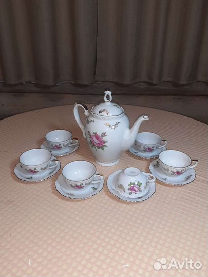 Посуда.Сервиз кофейный GDR 1937-1956 гг.ссср