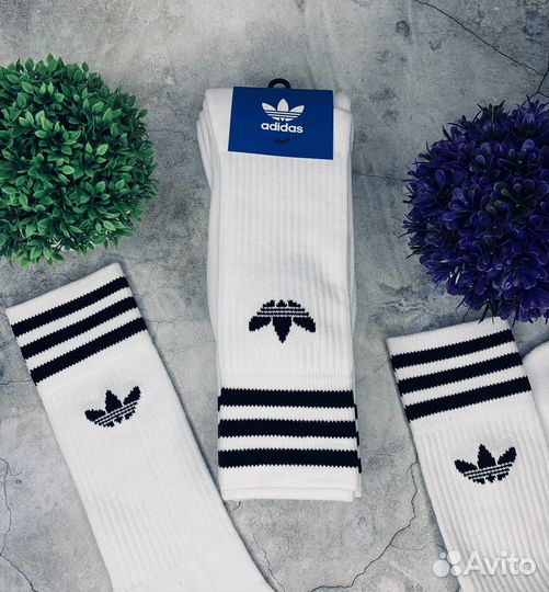 Носки Adidas оригинал белые